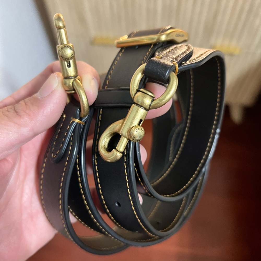 Coach Black Pebbled Leather Handbag (Ruby 25). Selling to @classicgirl85 - Picture 13 of 16